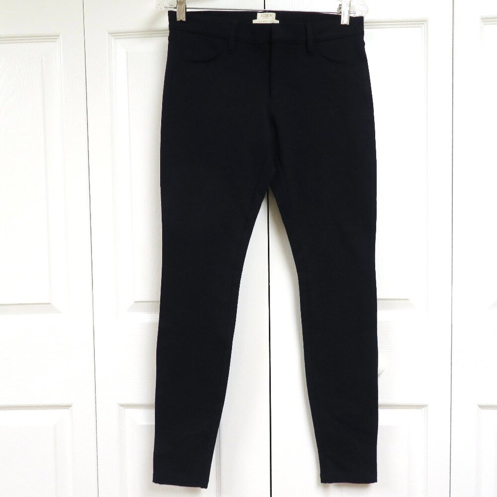 J. Crew 4 "The Gigi Pant" Dark Navy Blue Solid